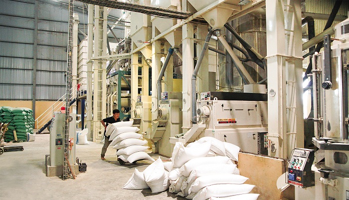 Hình ảnh nhà máy sản xuất gạo