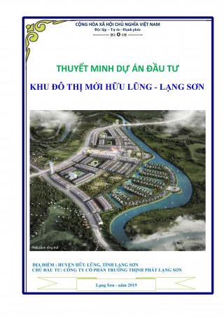 Dự án đầu tư khu dân cư đô thị Hữu Lũng Lạng Sơn